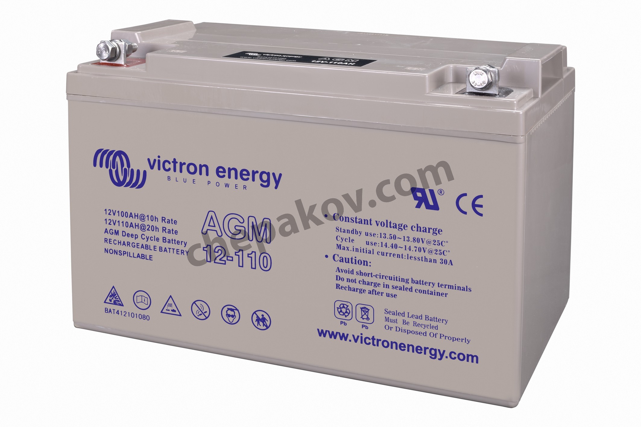 Batería Victron Energy AGM Super Cycle 12V 100Ah